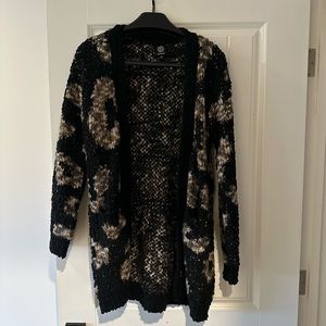 Oversized Warm / Fuzzy Long Cardigan